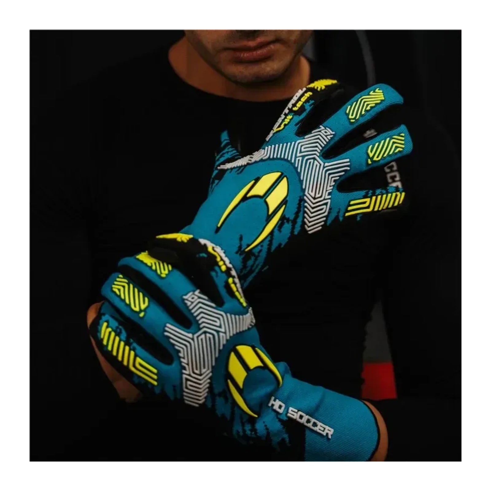 HO SOCCER SSG Kontrol Knit Tech Black Turquoise, görsel 2